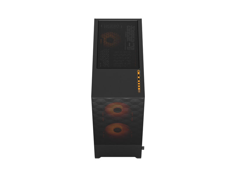 Fractal Design Pop Air RGB - Orange Core TG Clear Tint - Gehäuse - Miditower - Orange