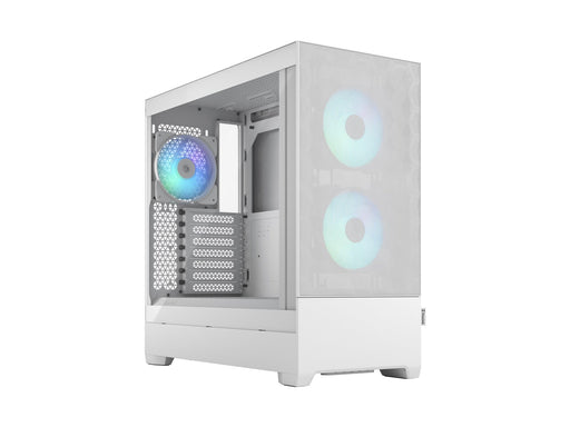 Fractal Design Pop Air RGB - White TG Clear Tint - Gehäuse - Miditower - Weiß