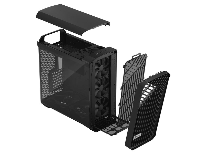 Fractal Design Torrent - Black TG Light Tint - Gehäuse - Miditower - Schwarz