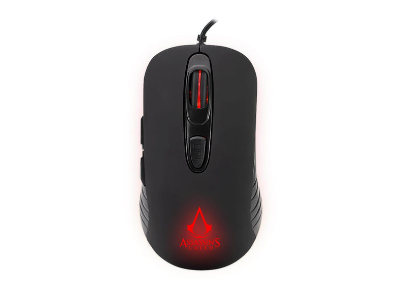 Freaks And Geeks Assassin's Creed Wired Gaming Mouse - Gaming Maus (Schwarz)