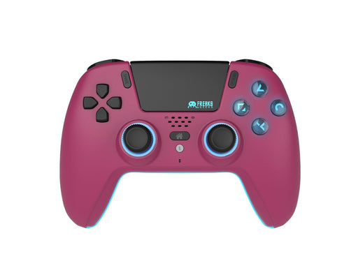Freaks And Geeks Bluetooth Wireless Controller - LED - Cherry Red - Wireless Controller - Sony PlayStation 5