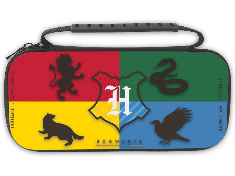 Freaks And Geeks Harry Potter XL size bag for Nintendo Switch and Switch OLED - Multicolor - 4 Houses - Miscellaneous Zubehör für Spielkonsole - Nintendo Switch