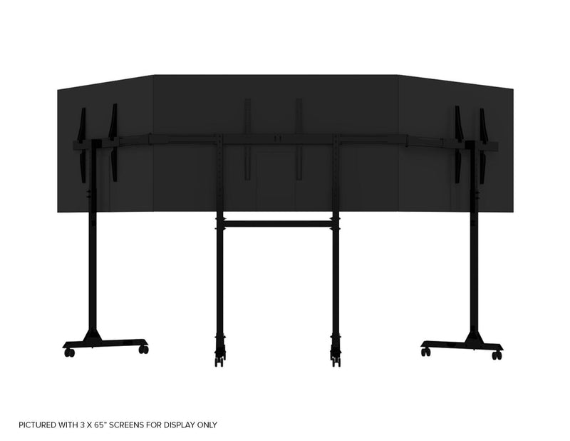 Next Level Racing® Free Standing Triple Monitor Stand