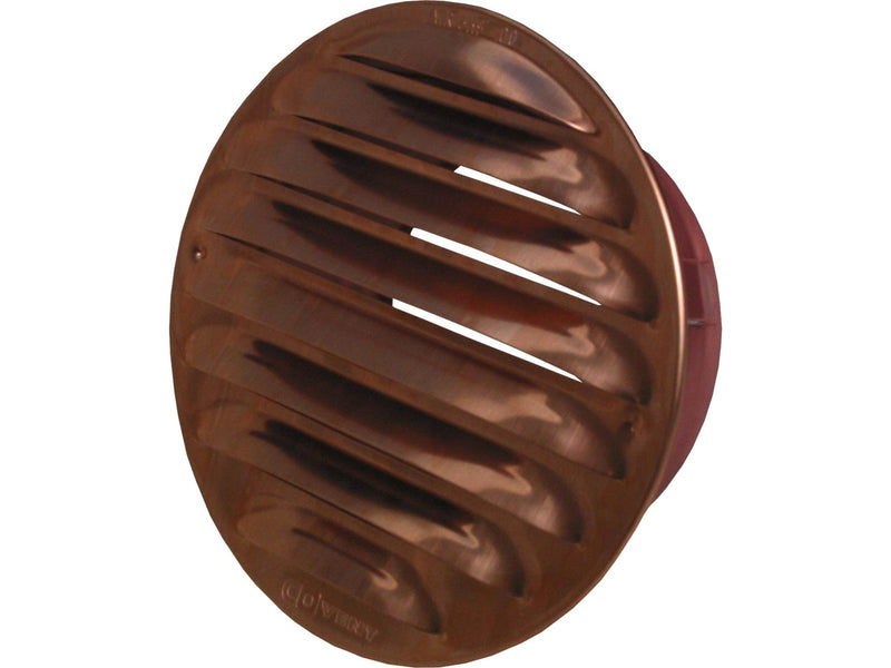 Fresh Brick grate with stud, Ø100 mm, Copper