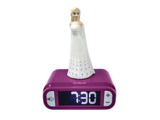 Frozen Alarm Clock with Night Light 3D design  Elsa