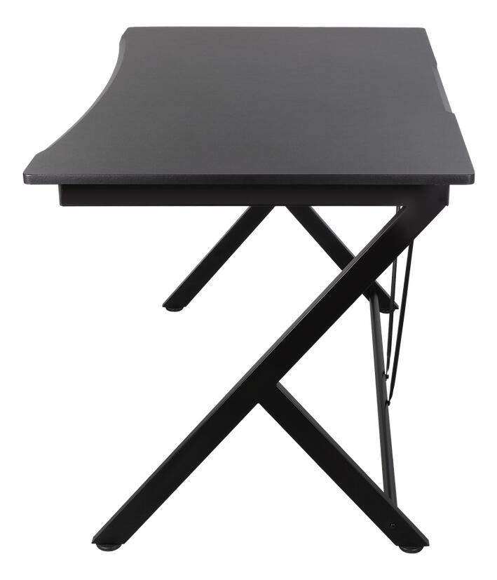 Deltaco DT210B Gaming Tisch mit Headsethalter