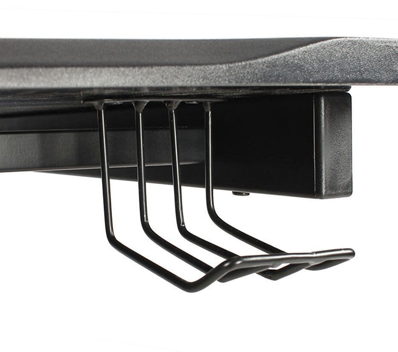 Deltaco DT210B Gaming Tisch mit Headsethalter