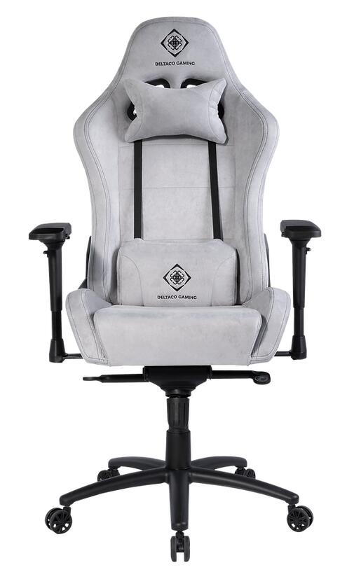 Deltaco DC440L Gaming Stuhl, Hellgrau