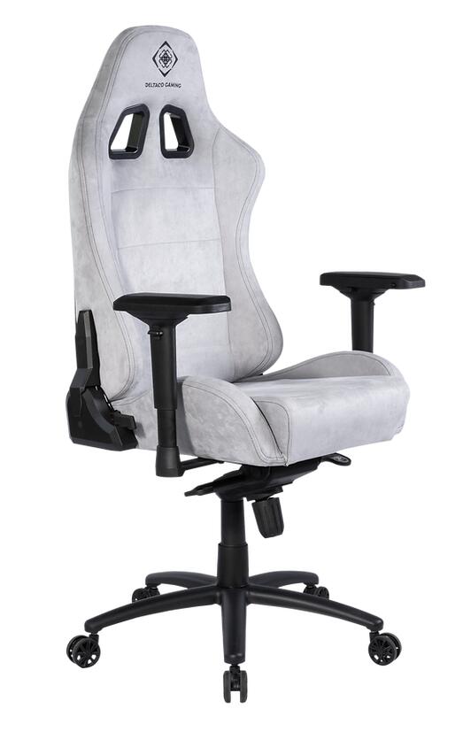 Deltaco DC440L Gaming Stuhl, Hellgrau