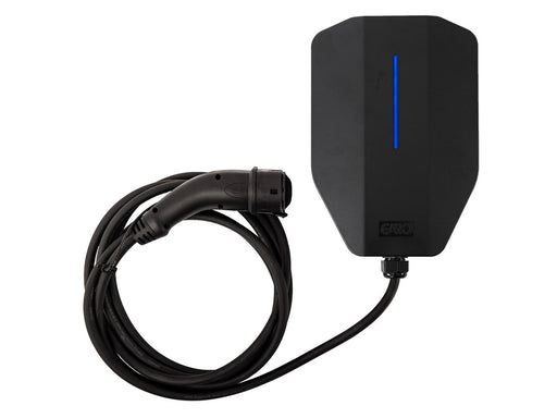 GARO Entity Compact charging box, 14 kW, Type 2, 8 meters, black