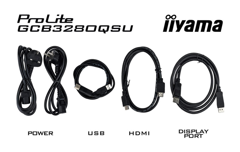 iiyama G-Master GCB3280QSU-B2 Curved Gaming Monitor 80cm (31,5 Zoll)