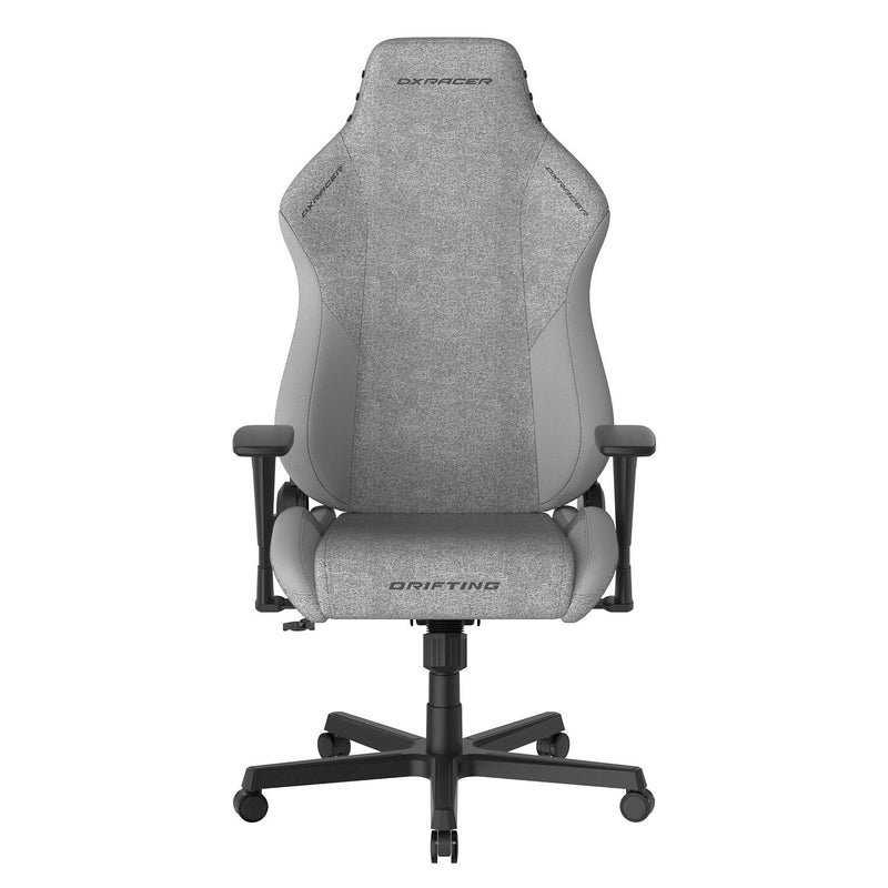 DXRacer Drifting Serie GC/XLDC23FBC/G Gaming-Stuhl - Plus / XL - Wasserabweisender Stoff - Grau