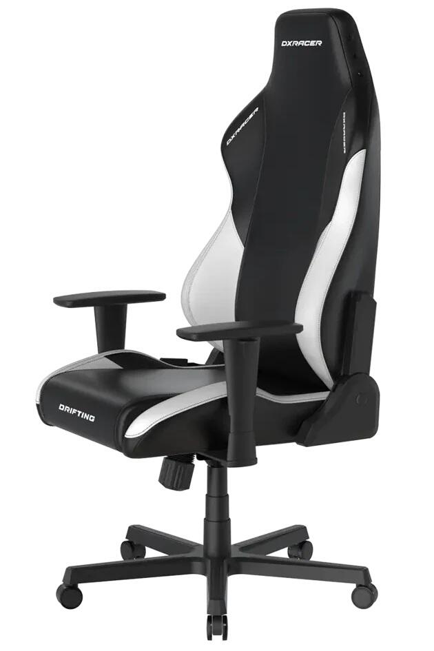 DXRacer Drifting Serie GC/XLDC23LTA/NW Gaming-Stuhl - Plus / XL - EPU Leder - Schwarz/Weiß