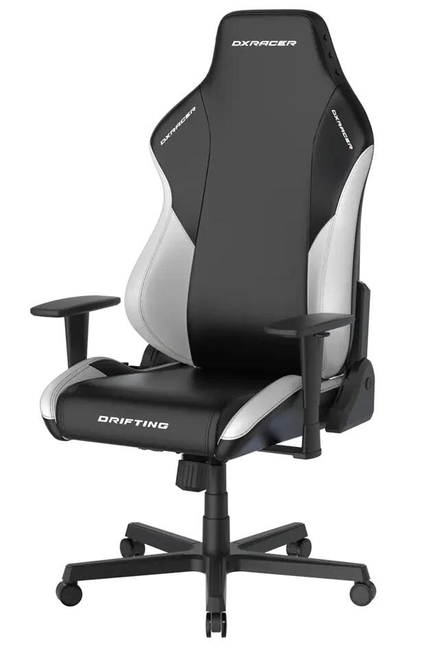DXRacer Drifting Serie GC/XLDC23LTA/NW Gaming-Stuhl - Plus / XL - EPU Leder - Schwarz/Weiß