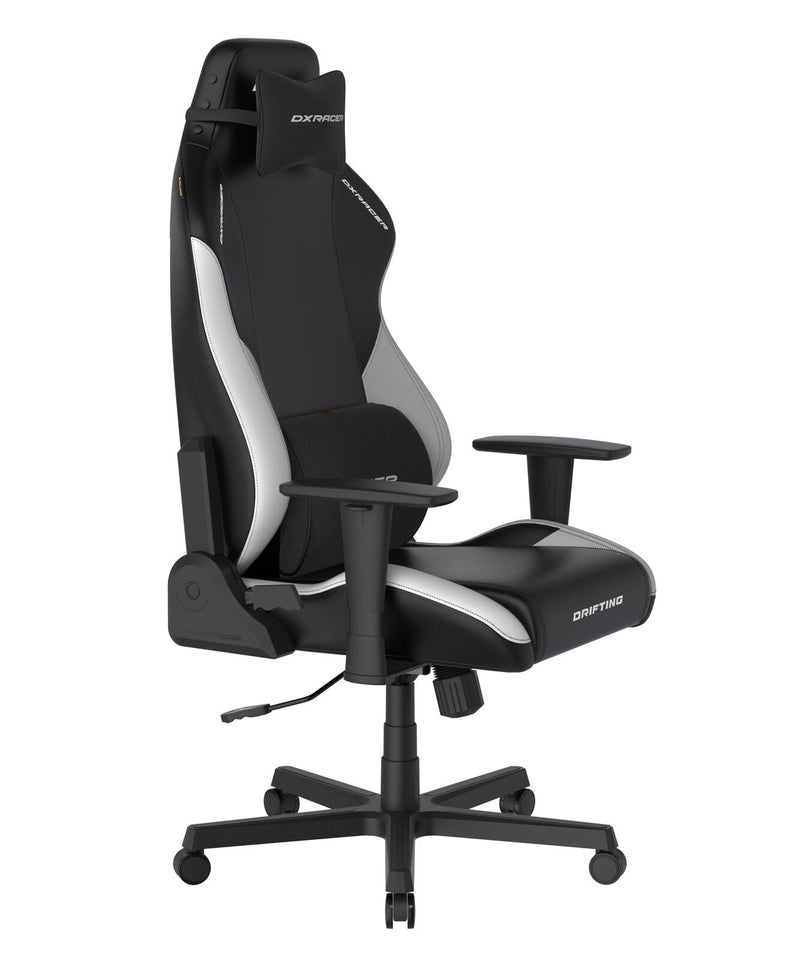 DXRacer Drifting Serie GC/XLDC23LTA/NW Gaming-Stuhl - Plus / XL - EPU Leder - Schwarz/Weiß