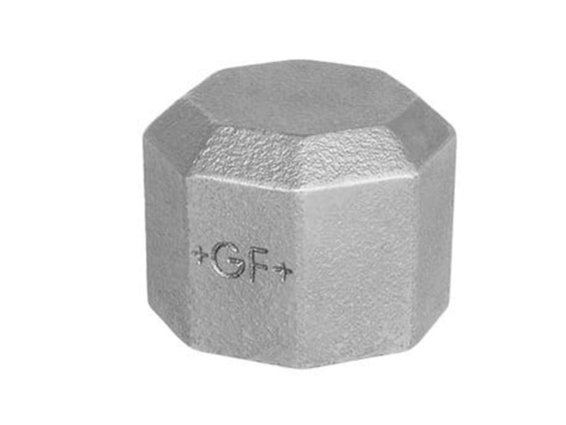 +GF+ Cap black 1/2"