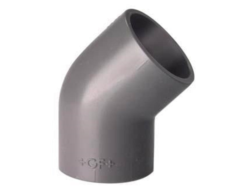 +GF+ Elbow 45° pvc pn16 d32