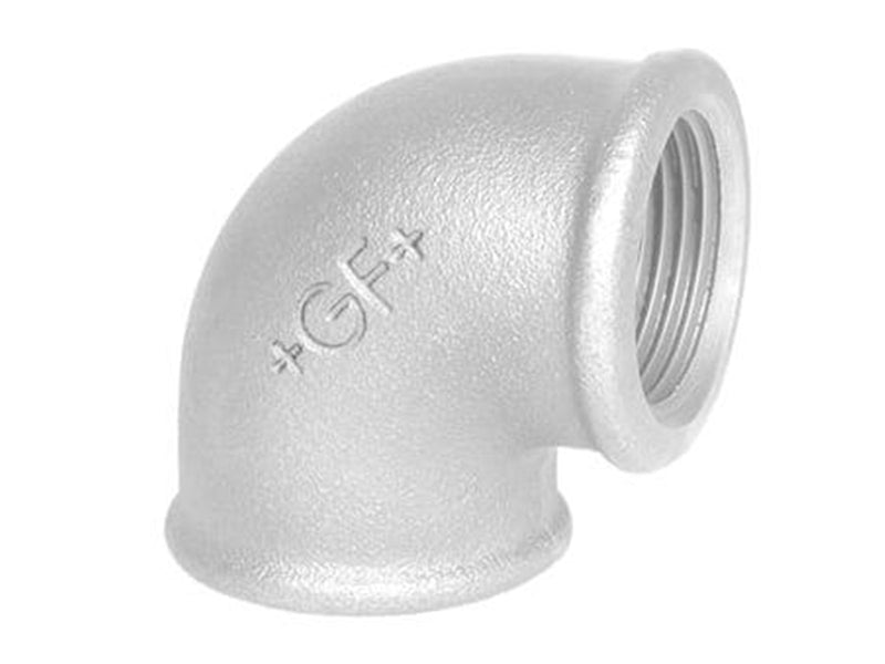 +GF+ Elbow 90° galvanized for f 2 x 1 1/2
