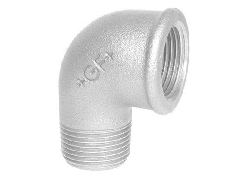 +GF+ Elbow 90° galvanized for m 3/8