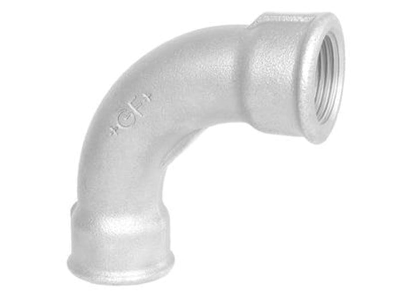 +GF+ Long sweep bend galvanized for f 90° 1/2"