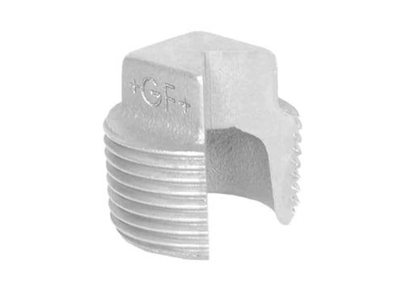 +GF+ Plug plain galvanized 2"