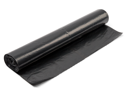 G.Funder Black garbage bags 120 liters 10 bags per roll - standard quality