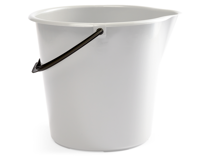 G.Funder Bucket 10 liters white Danish produced