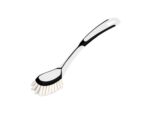 G.Funder Dishwashing brush with nylon bristles. 2-component handle in plastic and rubber.