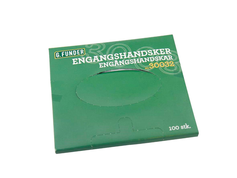 G.Funder Disposable gloves pack of 100 pcs.