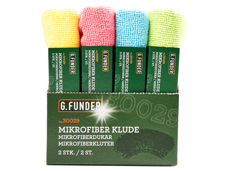 G.Funder Microfiber cloth 2-pack