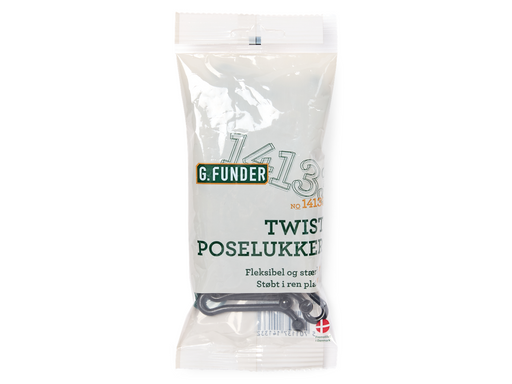 G.Funder Twist Bag sealer 20 pcs. - Danish produced