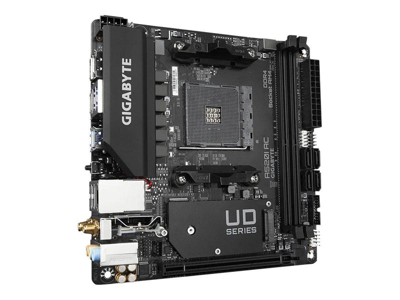 GIGABYTE A520I AC Mainboard - AMD A520 - AMD AM4 - DDR4 RAM - Mini-ITX