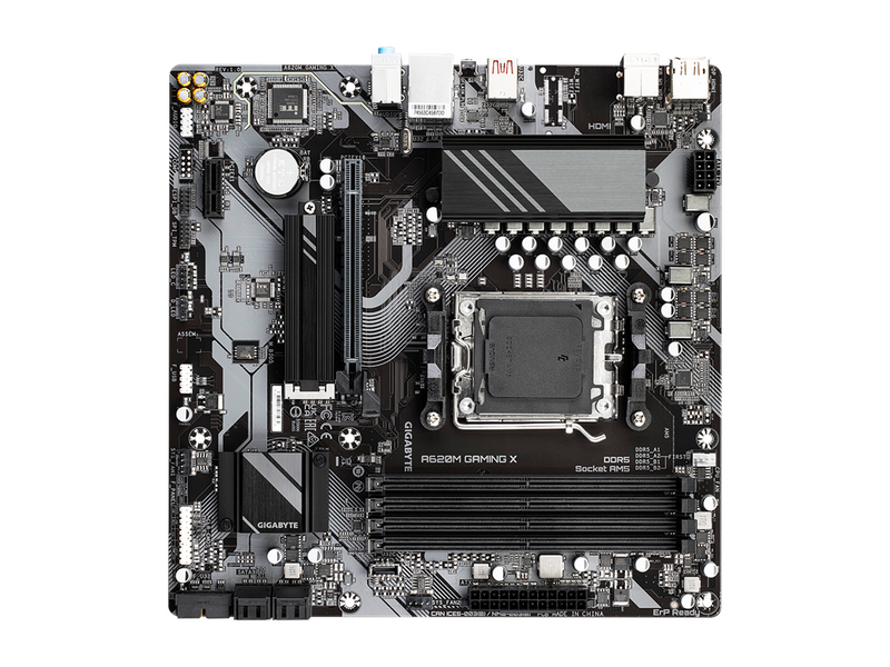 GIGABYTE A620M GAMING X Mainboard - AMD A620 - AMD AM5 - DDR5 RAM - Micro-ATX