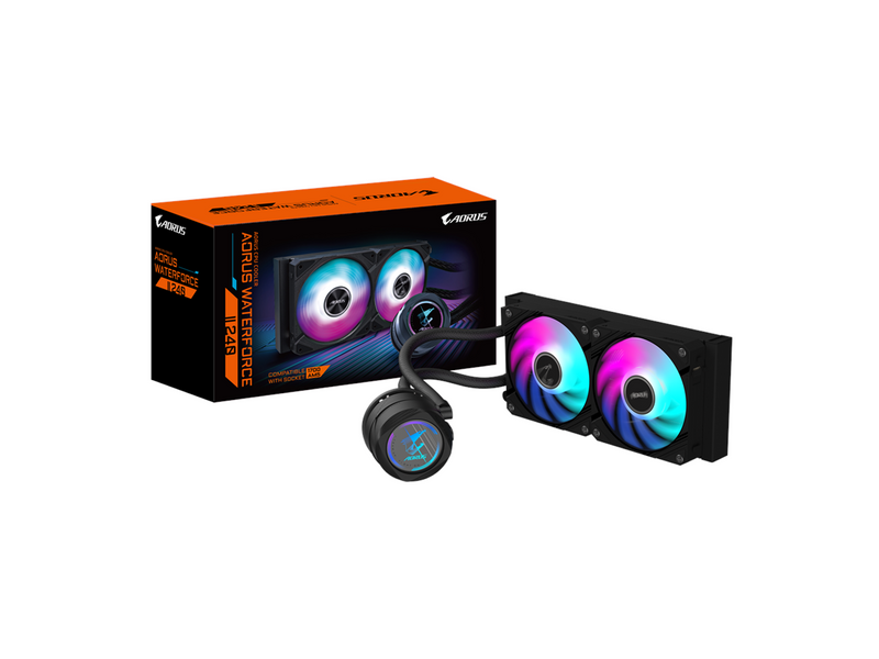 GIGABYTE AORUS WATERFORCE II 240 - CPU-Wasserkühlung - Max 36 dBA