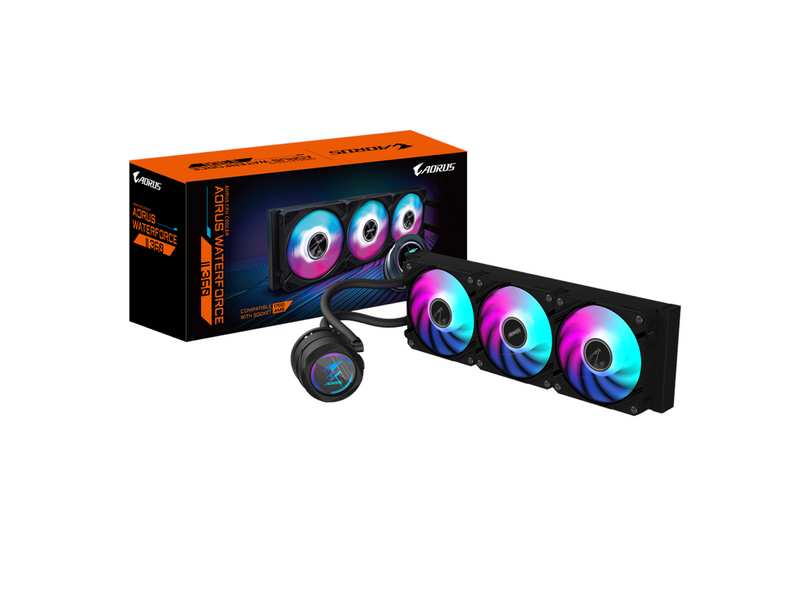GIGABYTE AORUS WATERFORCE II 360 - CPU-Wasserkühlung - Max 37 dBA