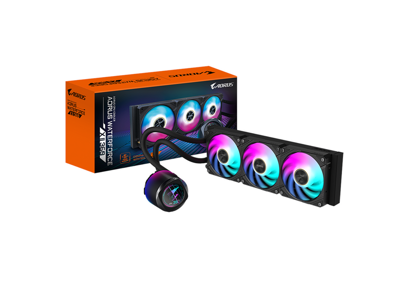 GIGABYTE AORUS WATERFORCE X II 360 - CPU-Wasserkühlung - Max 38 dBA
