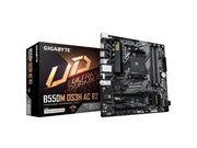 GIGABYTE B550M DS3H AC R2 Mainboard - AMD B550 - AMD AM4 - DDR4 RAM - Micro-ATX