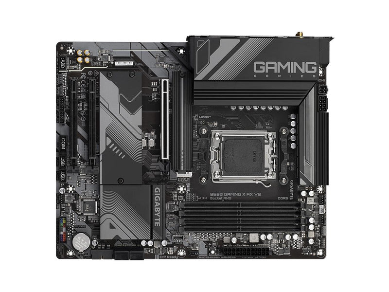 GIGABYTE B650 GAMING X AX V2 Mainboard - AMD B650 - AMD AM5 - DDR5 RAM - ATX