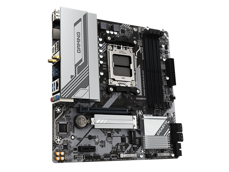 GIGABYTE B650M GAMING PLUS WIFI Mainboard - AMD B650 - AMD AM5 - DDR5 RAM - Micro-ATX