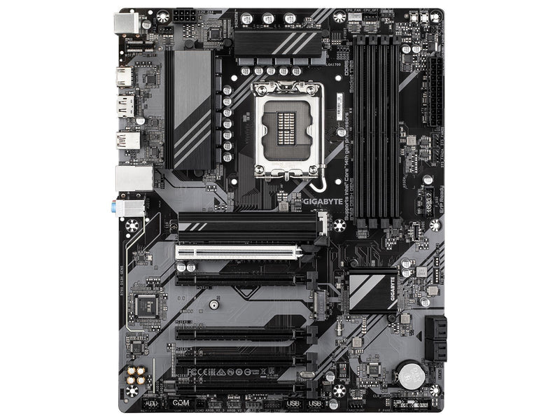GIGABYTE B760 DS3H GEN5 Mainboard - Intel B760 - Intel LGA1700 - DDR5 RAM - ATX
