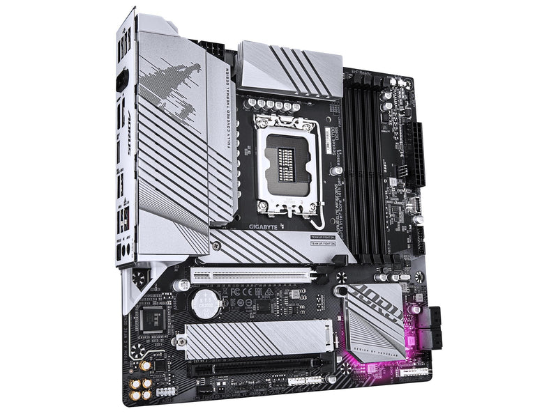 GIGABYTE B760M AORUS ELITE WIFI6E GEN5 Mainboard - Intel B760 - Intel LGA1700 - DDR5 RAM - Micro-ATX