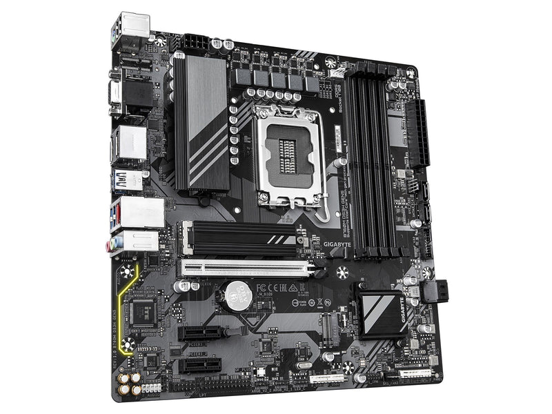 GIGABYTE B760M DS3H GEN5 Mainboard - Intel B760 - Intel LGA1700 - DDR5 RAM - Micro-ATX