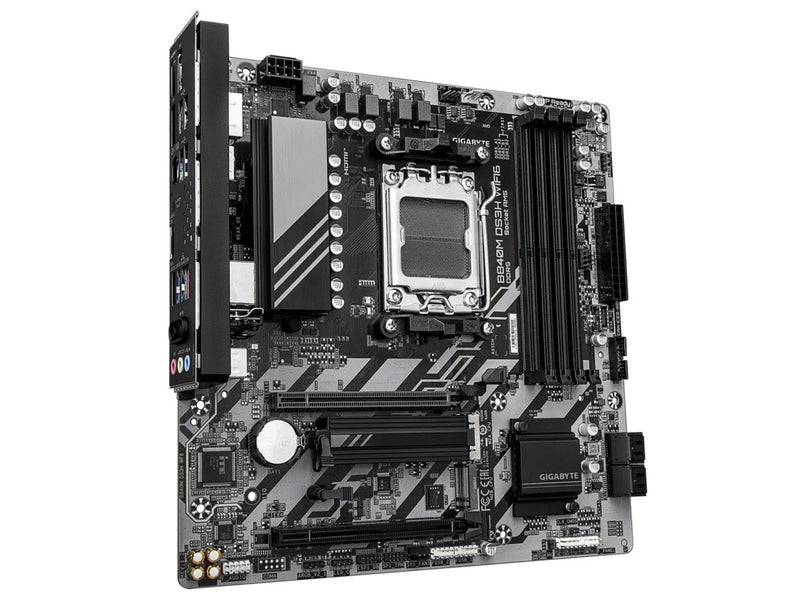 GIGABYTE B840M DS3H WIFI6 Mainboard - AMD B840 - AMD AM5 - DDR5 RAM - Micro-ATX