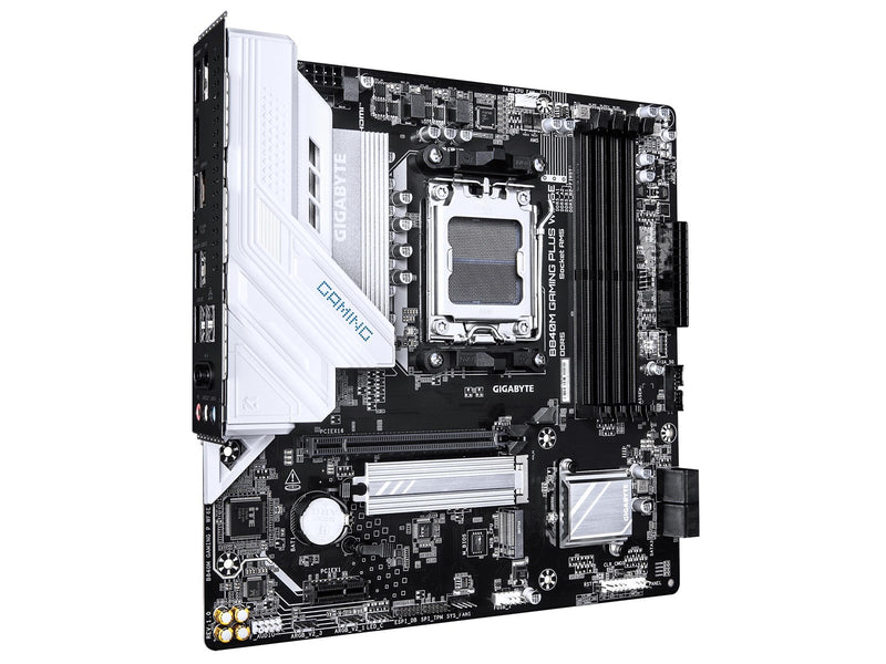 GIGABYTE B840M GAMING PLUS WIFI6E Mainboard - AMD B840 - AMD AM5 - DDR5 RAM - Micro-ATX