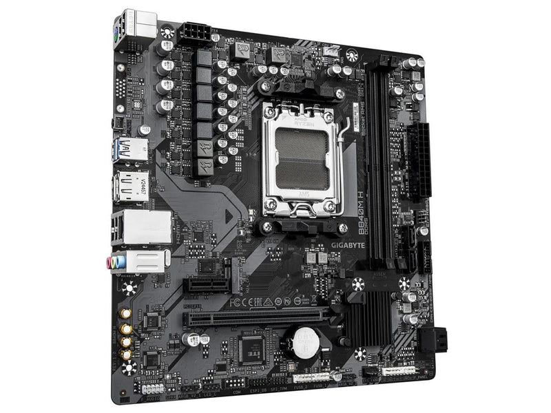 GIGABYTE B840M H Mainboard - AMD B840 - AMD AM5 - DDR5 RAM - Micro-ATX