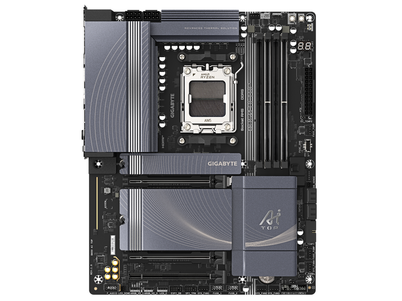 GIGABYTE B850 AI TOP Mainboard - AMD B850 - AMD AM5 - DDR5 RAM - ATX