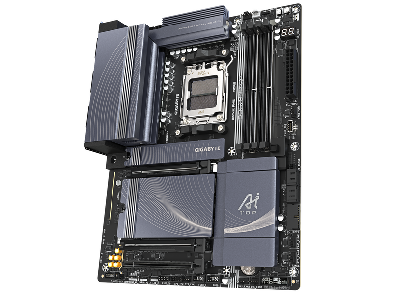 GIGABYTE B850 AI TOP Mainboard - AMD B850 - AMD AM5 - DDR5 RAM - ATX