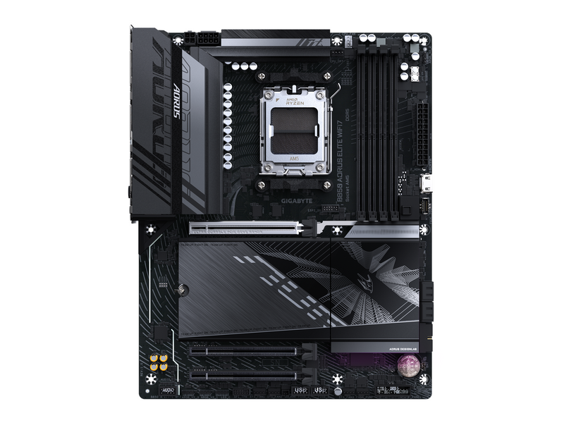 GIGABYTE B850 AORUS ELITE WIFI7 Mainboard - AMD B850 - AMD AM5 - DDR5 RAM - ATX