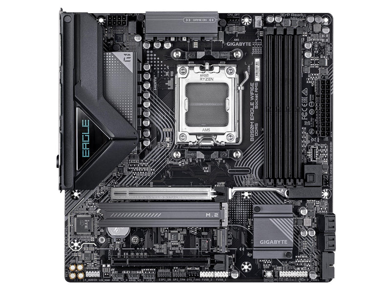 GIGABYTE B850M EAGLE WIFI6E Mainboard - AMD B850 - AMD AM5 - DDR5 RAM - Micro-ATX