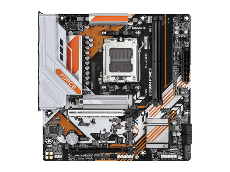 GIGABYTE B850M FORCE Mainboard - AMD B850 - AMD AM5 - DDR5 RAM - Micro-ATX